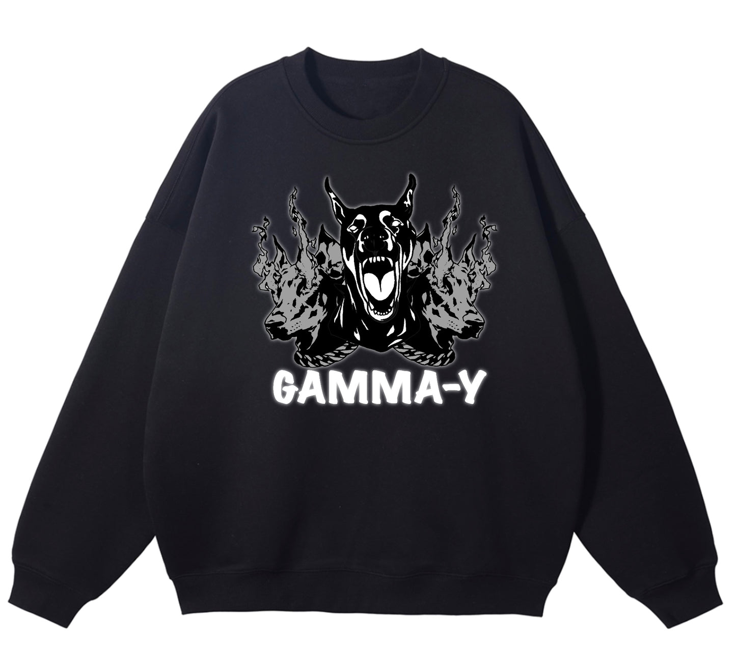 Gamma-Y Hell Dog Hooded Crewneck