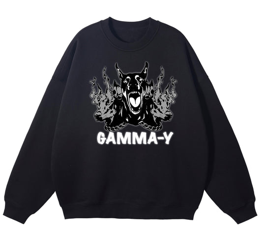 Gamma-Y Hell Dog Hooded Crewneck