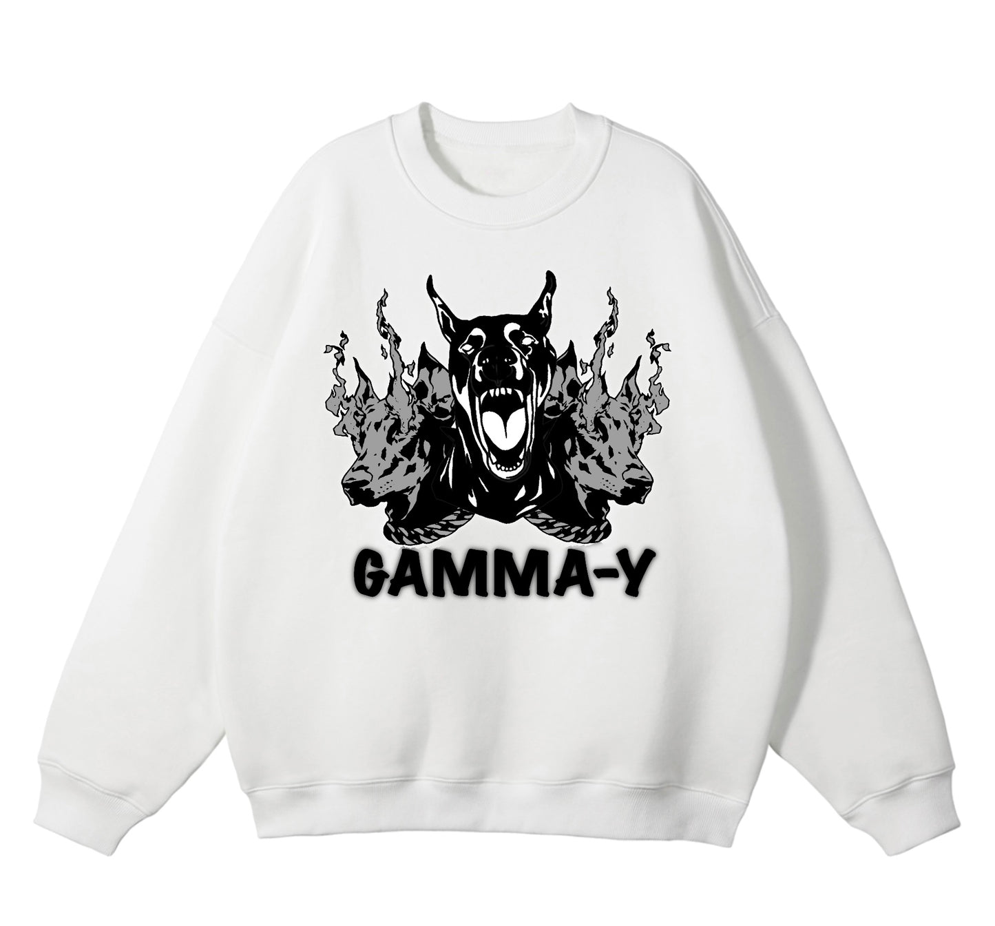 Gamma-Y Hell Dog Hooded Crewneck