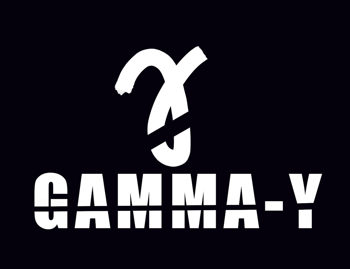 Gamma-Y Incomplete Logo Poster