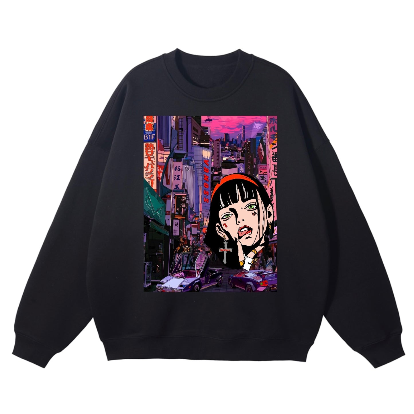 Gamma-Y x Neon City Sweater
