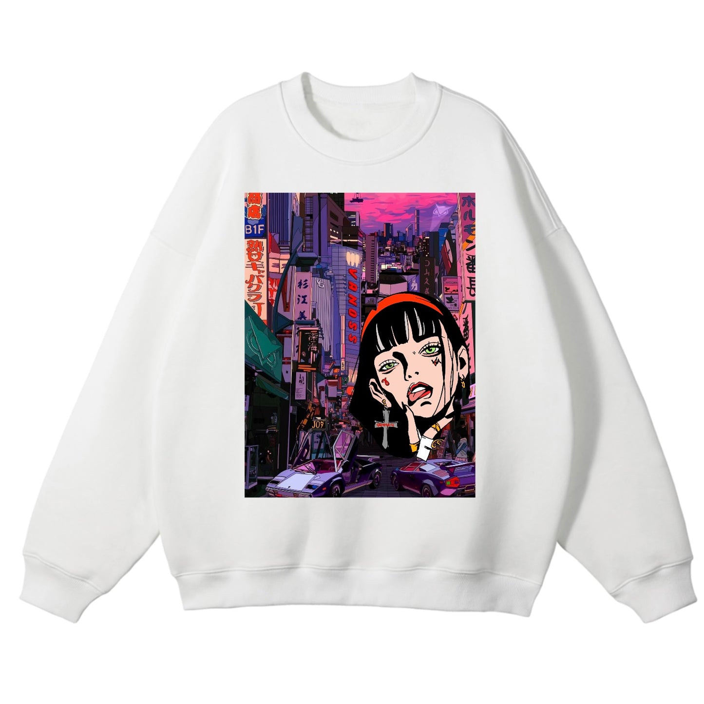 Gamma-Y x Neon City Sweater